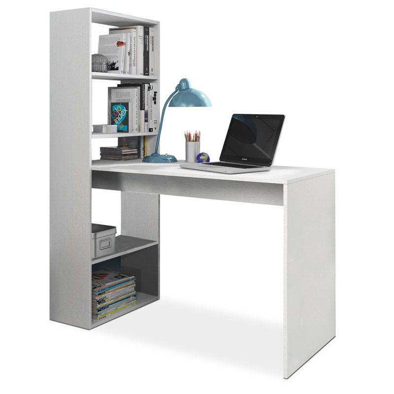 El escritorio estantería de Leroy Merlin que aprovecha al máximo el espacio de tu habitación