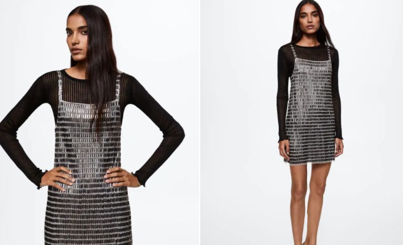 Mango: el vestido de Nochevieja que ya vende en las tiendas