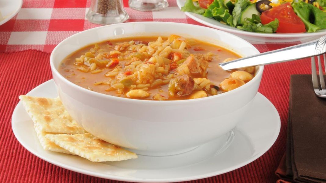 arroz con caldo