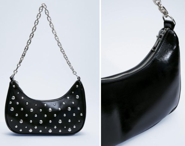La bandolera de tachas de Stradivarius que llevarás a todas partes