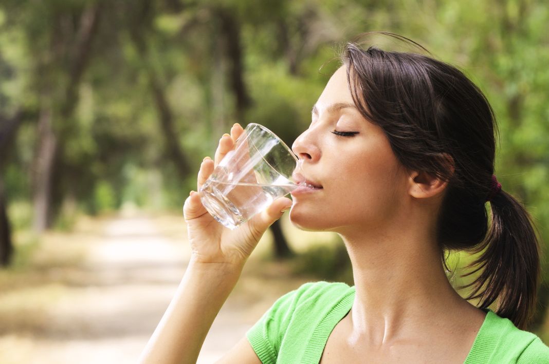 Beber mucha agua