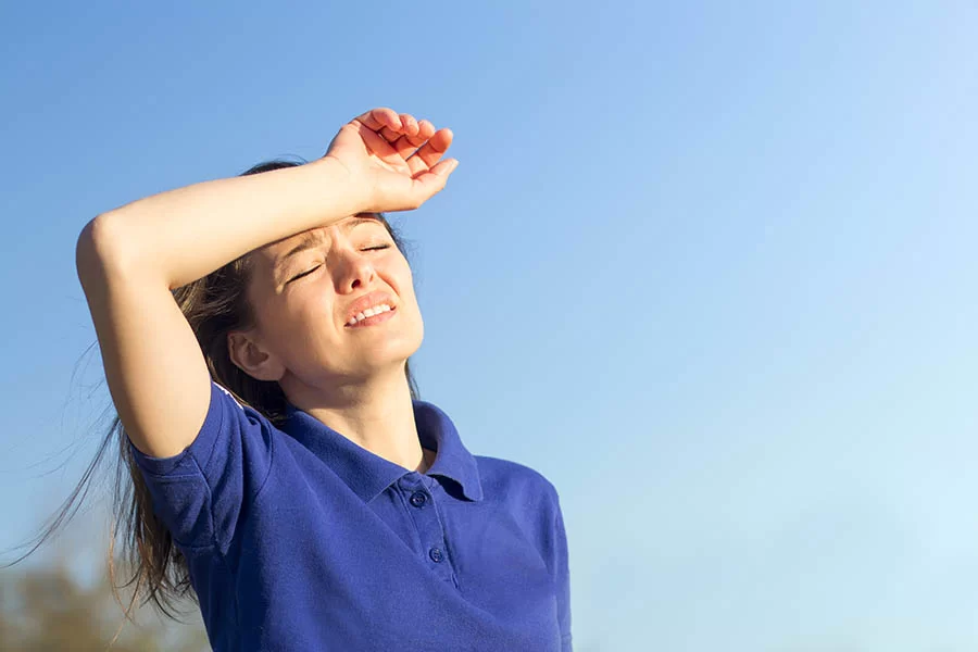 Síntomas de los golpes de calor