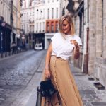 Mejores trucos para lucir falda larga en otoño