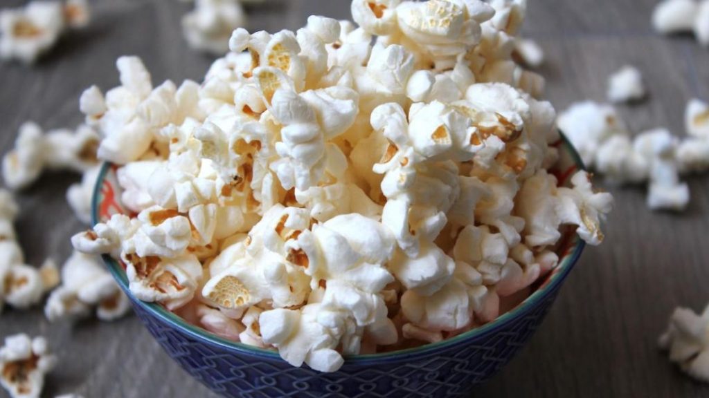 El valor nutricional de las palomitas de maíz