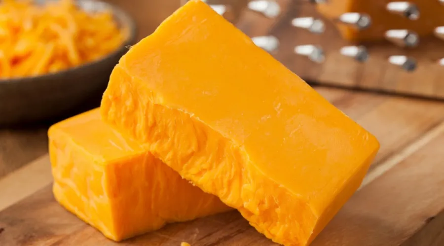 Valor nutricional del queso cheddar