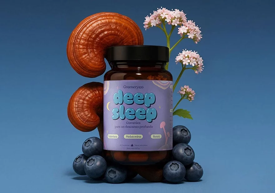 Cómo recuperar el sueño en la vuelta a la rutina tras el verano 1 Vida.es Imagen cedida por Greenery 420 de su producto Deep Sleep Gominolas para dormir Vida.es