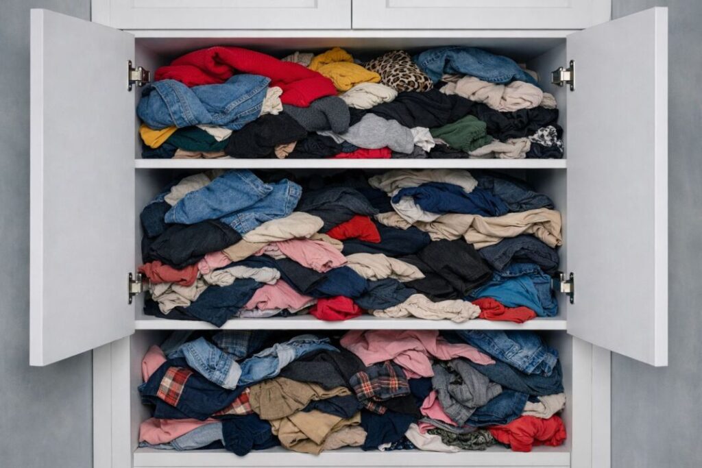 El método Marie Kondo de organización de armarios pequeños para duplicar tu espacio este mes 1 Vida.es Los cuatro errores más comunes al ordenar un armario pequeño