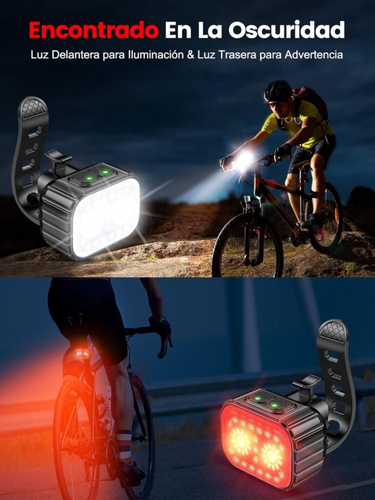 Disfruta del deporte este verano con estos esenciales de Amazon: bicicleta, pádel surf, buceo y snorkel 9 Vida.es Luz Led Bicicleta
