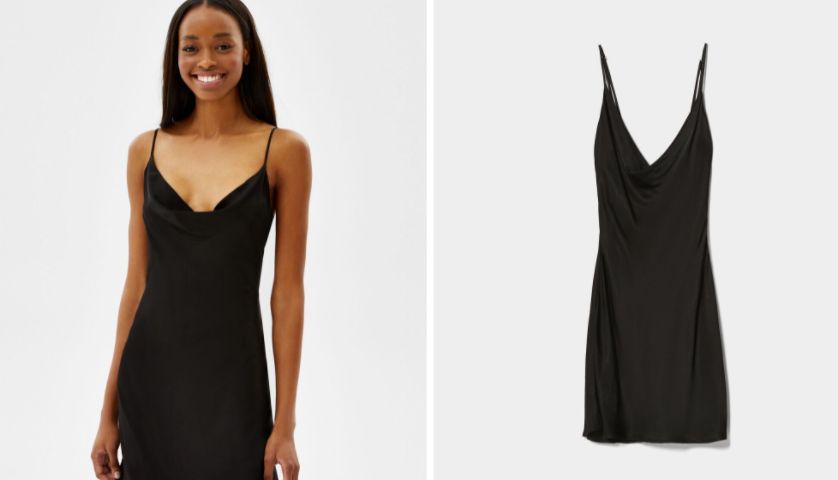 El vestido lencero de Bershka que te desearás para ir a una fiesta