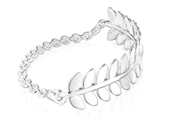 La pulsera laurel de plata de Tous y otras que son la guinda como regalo de Navidad
