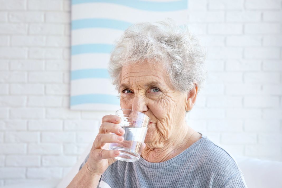 Beba un vaso de agua