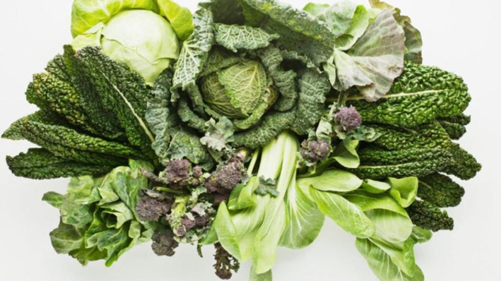 Verduras de hoja verde