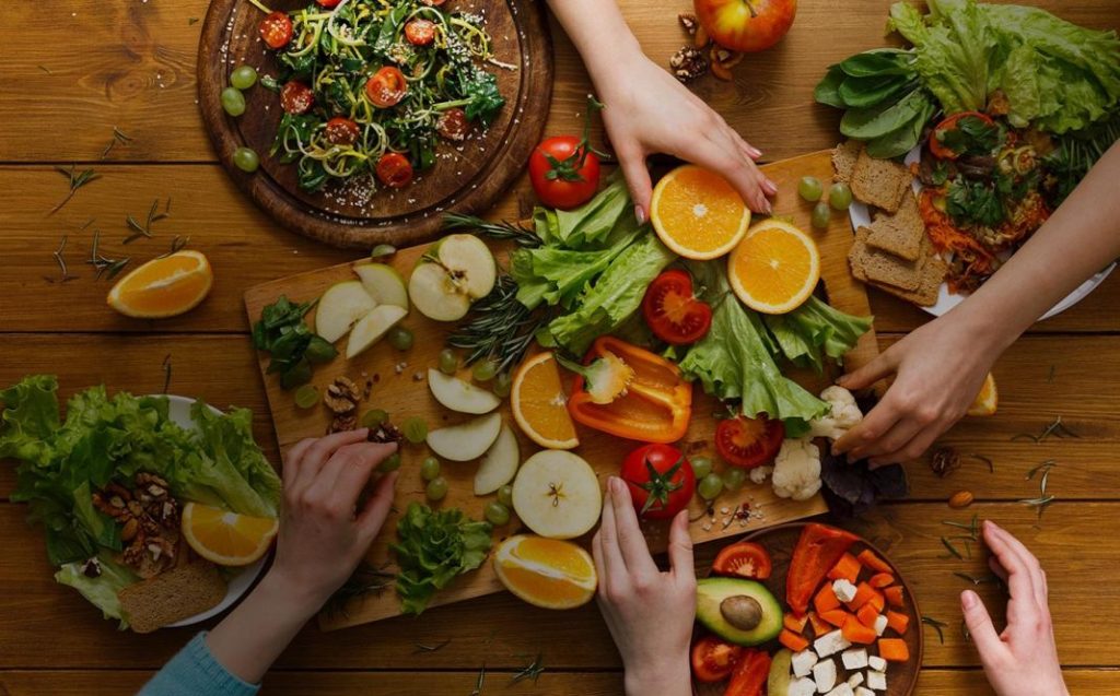 Experimentar con recetas vegetarianas