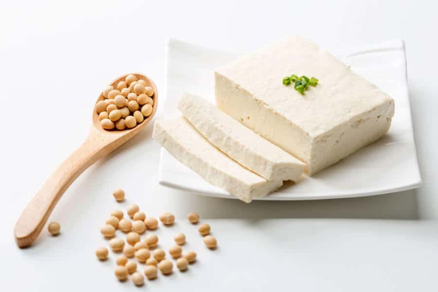 Tofu y otros productos a base de soja