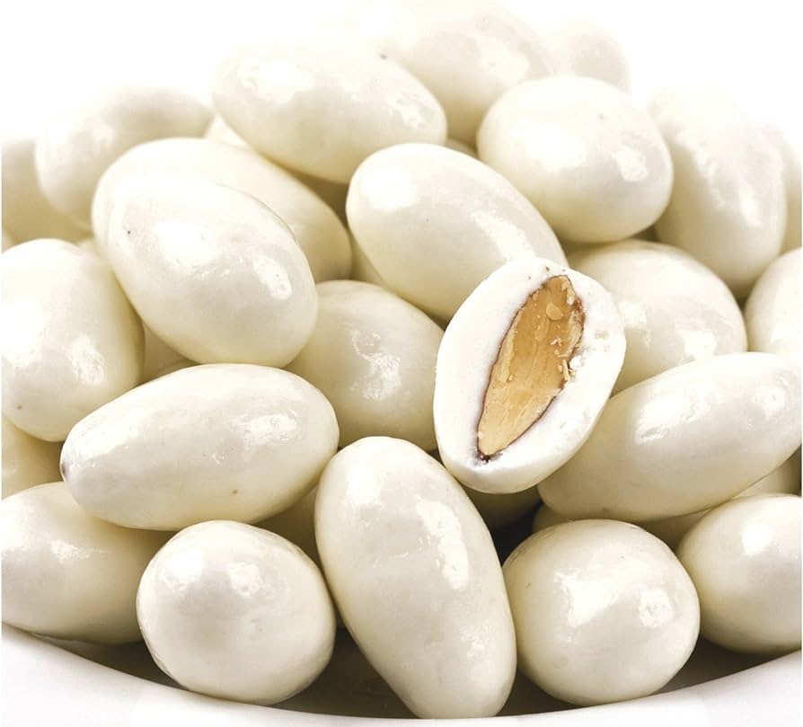 Almendras cubiertas de yogur