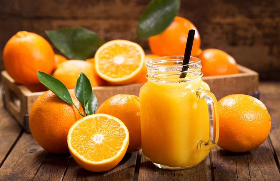 Nutrientes en el zumo de naranja
