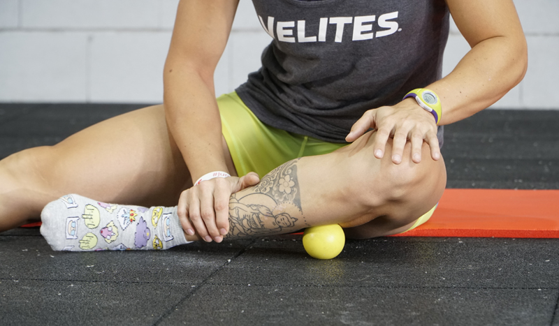 Rutina de entrenamiento con pelota de tenis