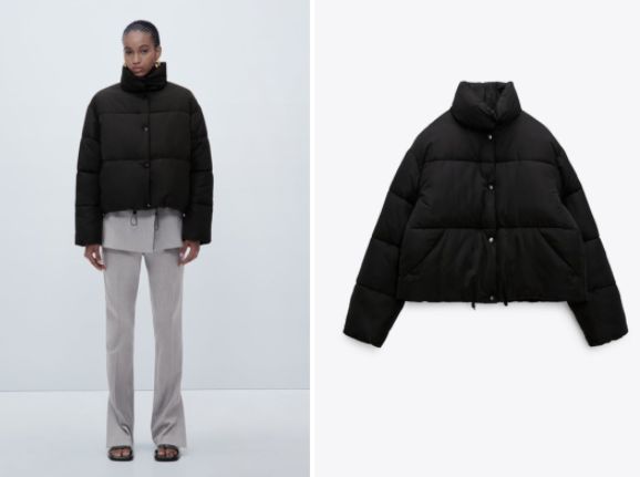 Zara rebaja la cazadora corta ideal para ir elegante y calentita este invierno 1 Vida.es moda