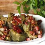 Alcachofas con jamón: una cena sana y deliciosa