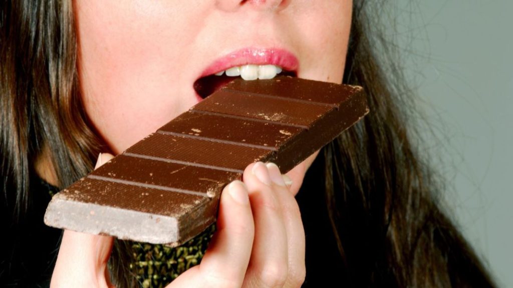 ¿Qué sucede en el cuerpo cuando comes chocolate?