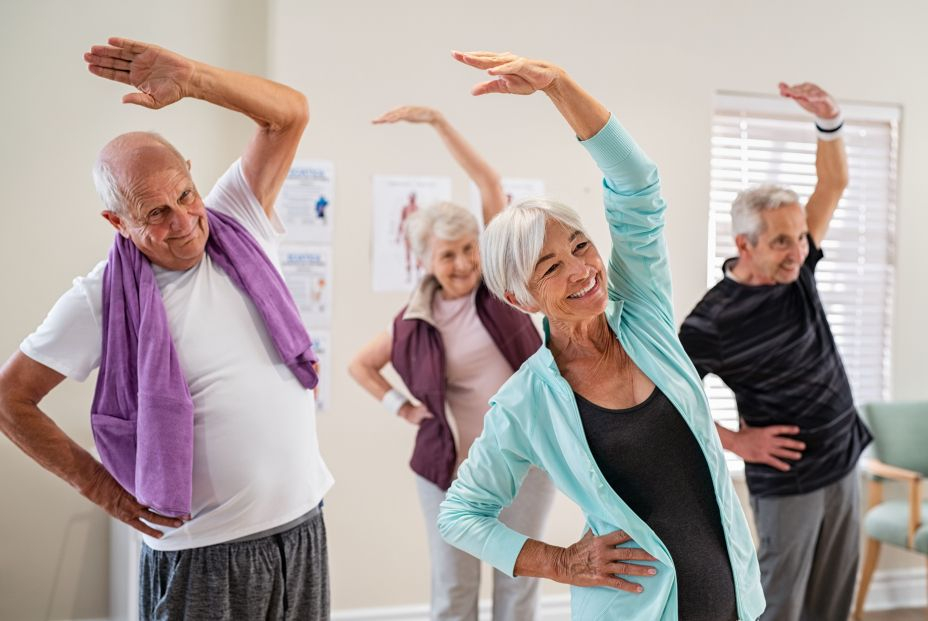 Muchas personas mayores se niegan a hacer ejercicio