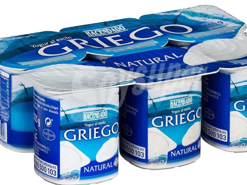 El yogur griego ligero de Hacendado